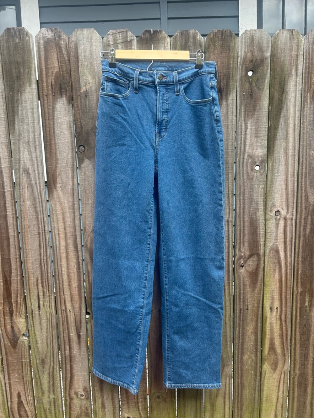 Madewell The Perfect Vintage Wide-Leg Jean Women's Size 27x29 Medium Wash